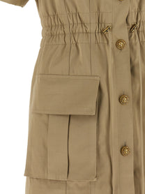 Balmain Saharan Dress Green