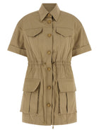 Balmain Saharan Dress Green