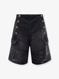 Dior Men's Sailor Cargo Shorts Black