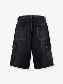 Dior Men's Sailor Cargo Shorts Black