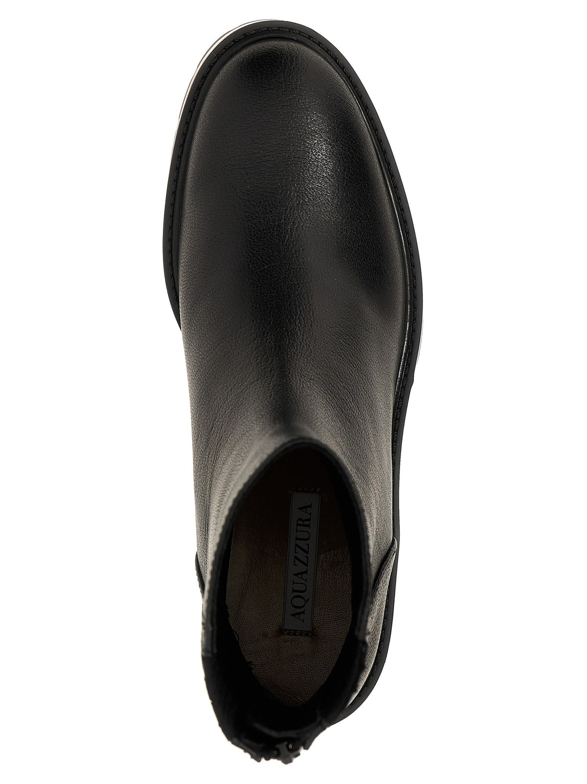 Aquazzura Saint Honore Ankle Boots Black, view 3