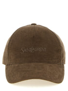 Saint Laurent Saint Laurent Cap Brown