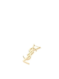 SAINT LAURENT - SAINT LAURENT - Single earring ’Cassandre’ - Women’s Accessories