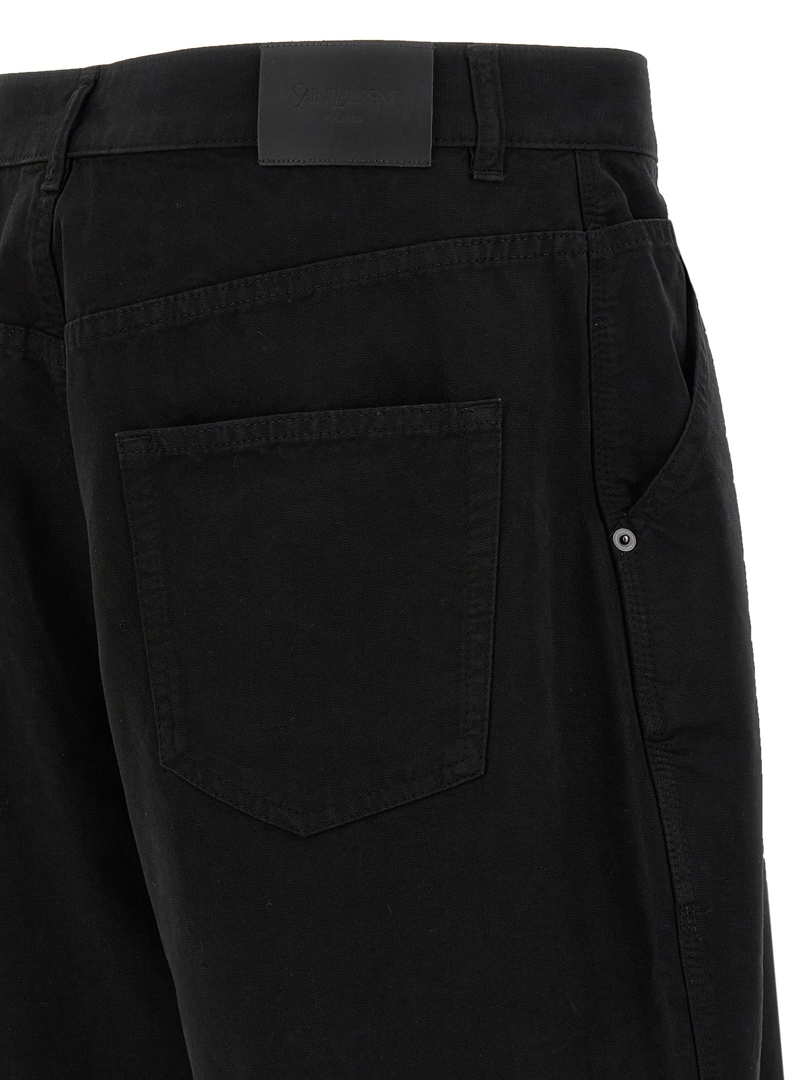 SAINT LAURENT - SAINT LAURENT - Cotton bermuda shorts - Men’s Bottoms