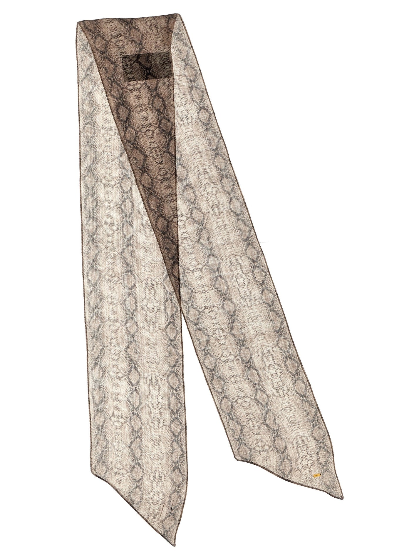 SAINT LAURENT - SAINT LAURENT - Silk scarf - Women’s Accessories