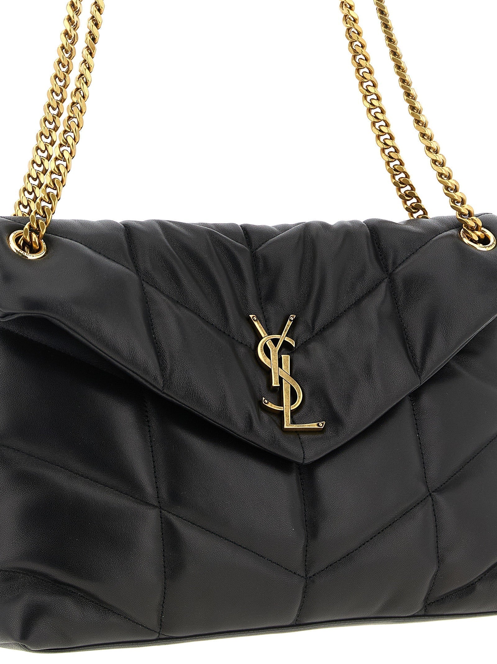 SAINT LAURENT - SAINT LAURENT - ’Loulou Puffer’ medium shoulder bag - Women’s Bags