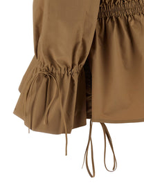 SAINT LAURENT - SAINT LAURENT - Curled dress - Women’s Clothing