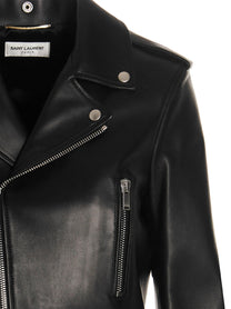 SAINT LAURENT - SAINT LAURENT - ’Motorcycle’ biker jacket - Women’s Outerwear