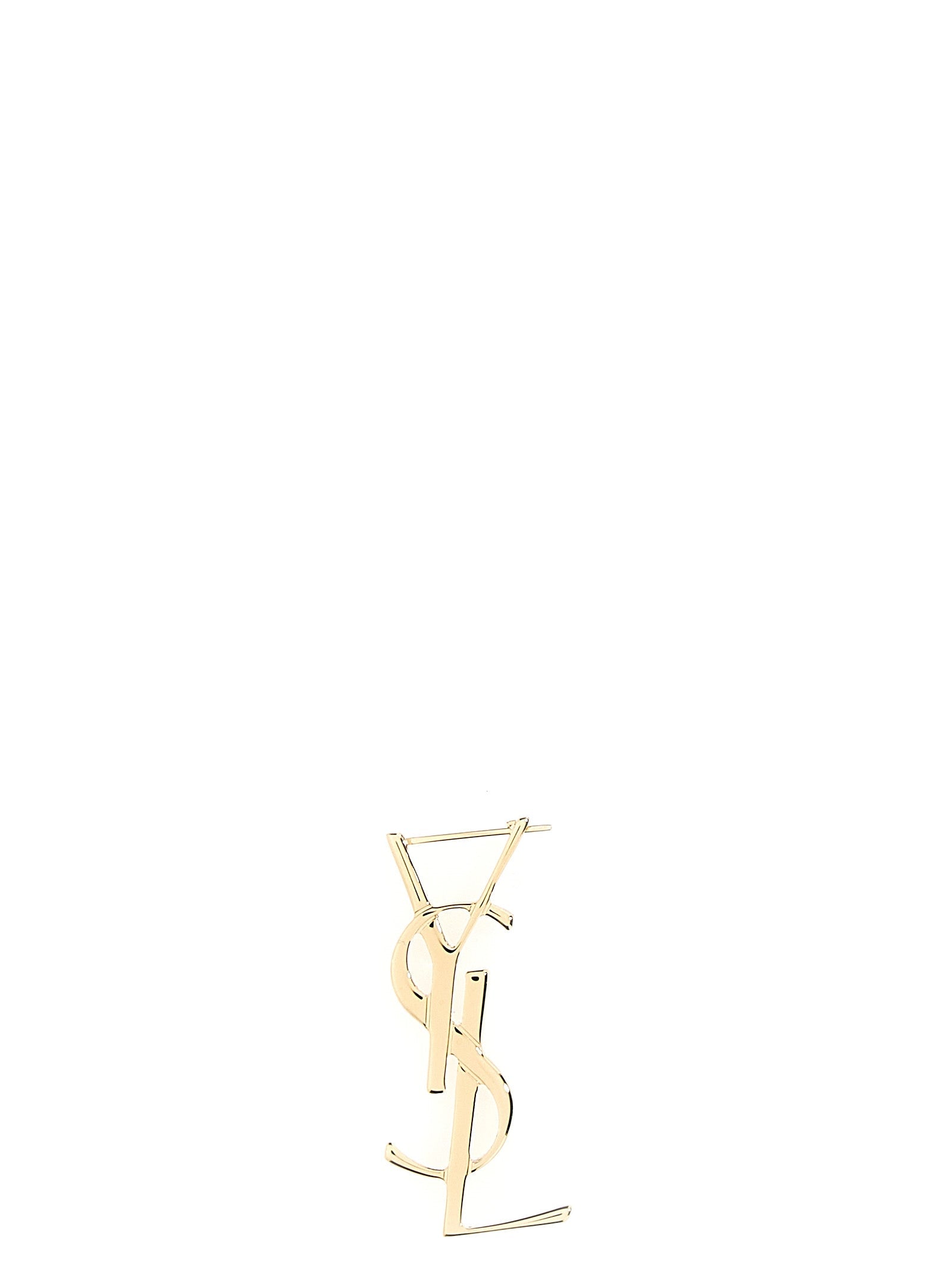 SAINT LAURENT - SAINT LAURENT - Single earring ’Cassandre’ - Women’s Accessories
