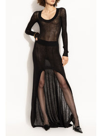 Saint Laurent - Saint Laurent asymmetric-design Dress - Women’s Clothing