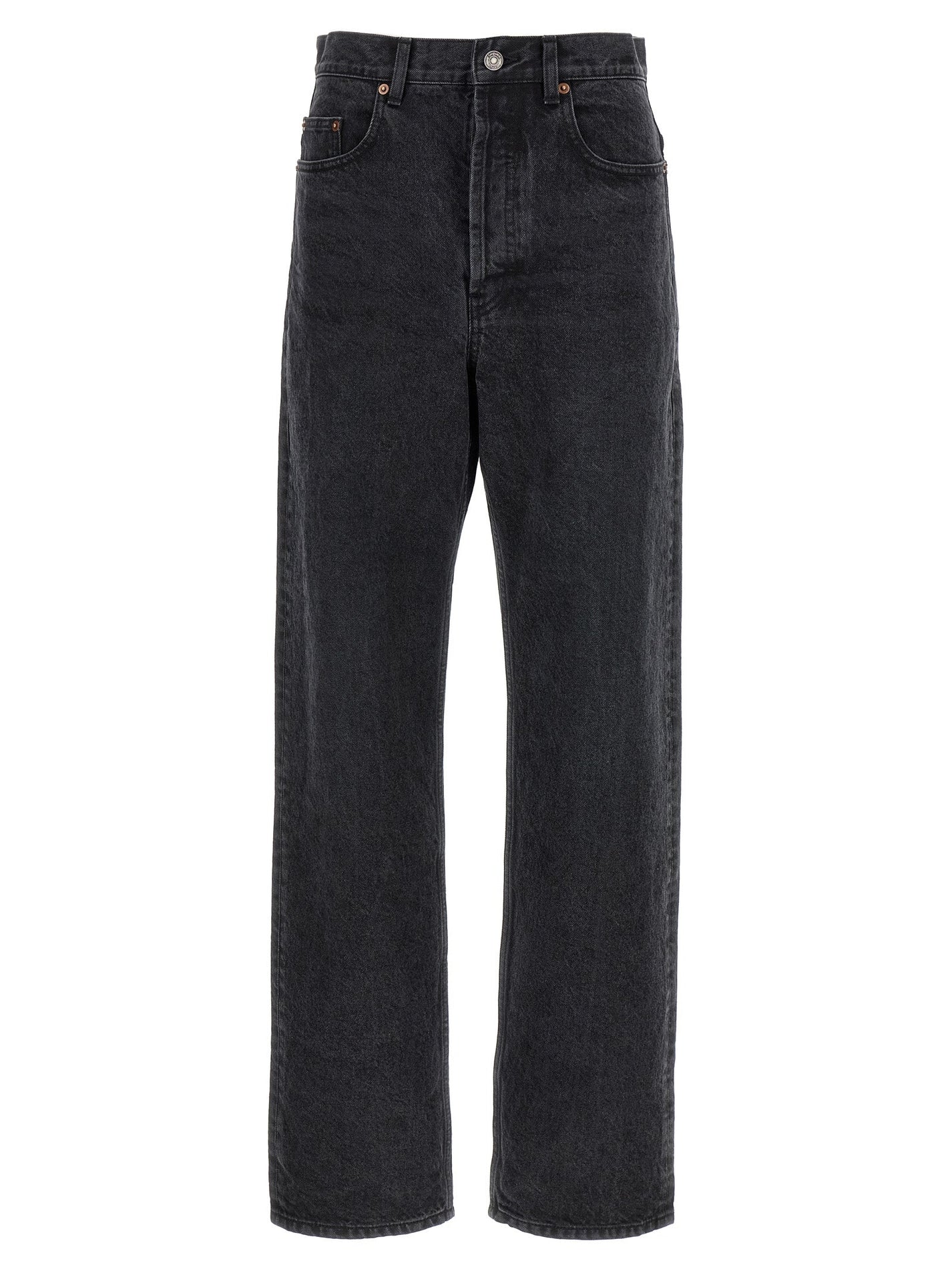 SAINT LAURENT - SAINT LAURENT - Used effect jeans - Women’s Bottoms