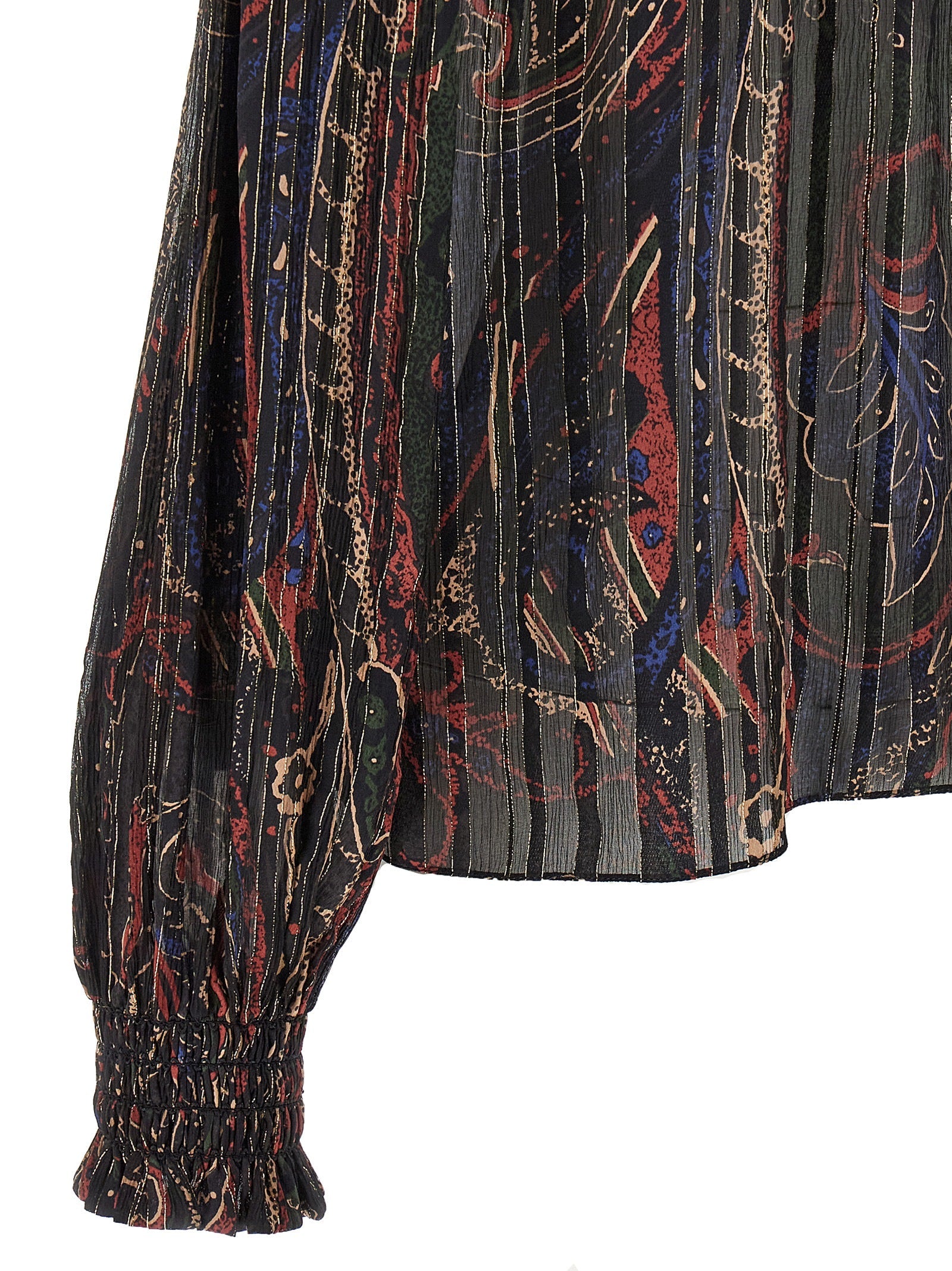 SAINT LAURENT - SAINT LAURENT - Smock stitch blouse - Women’s Tops