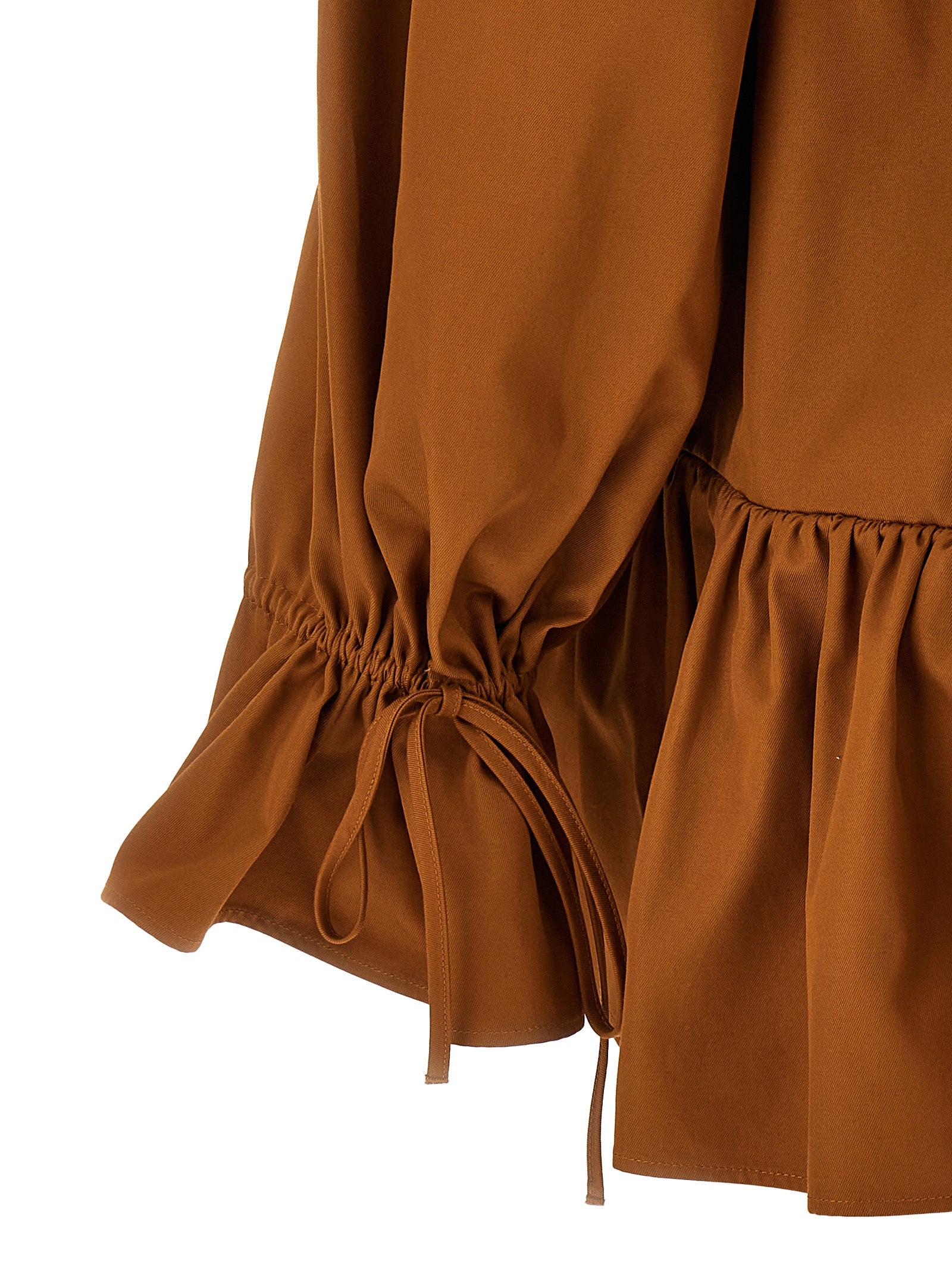 SAINT LAURENT - SAINT LAURENT - Flounces mini dress - Women’s Clothing