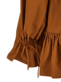 SAINT LAURENT - SAINT LAURENT - Flounces mini dress - Women’s Clothing