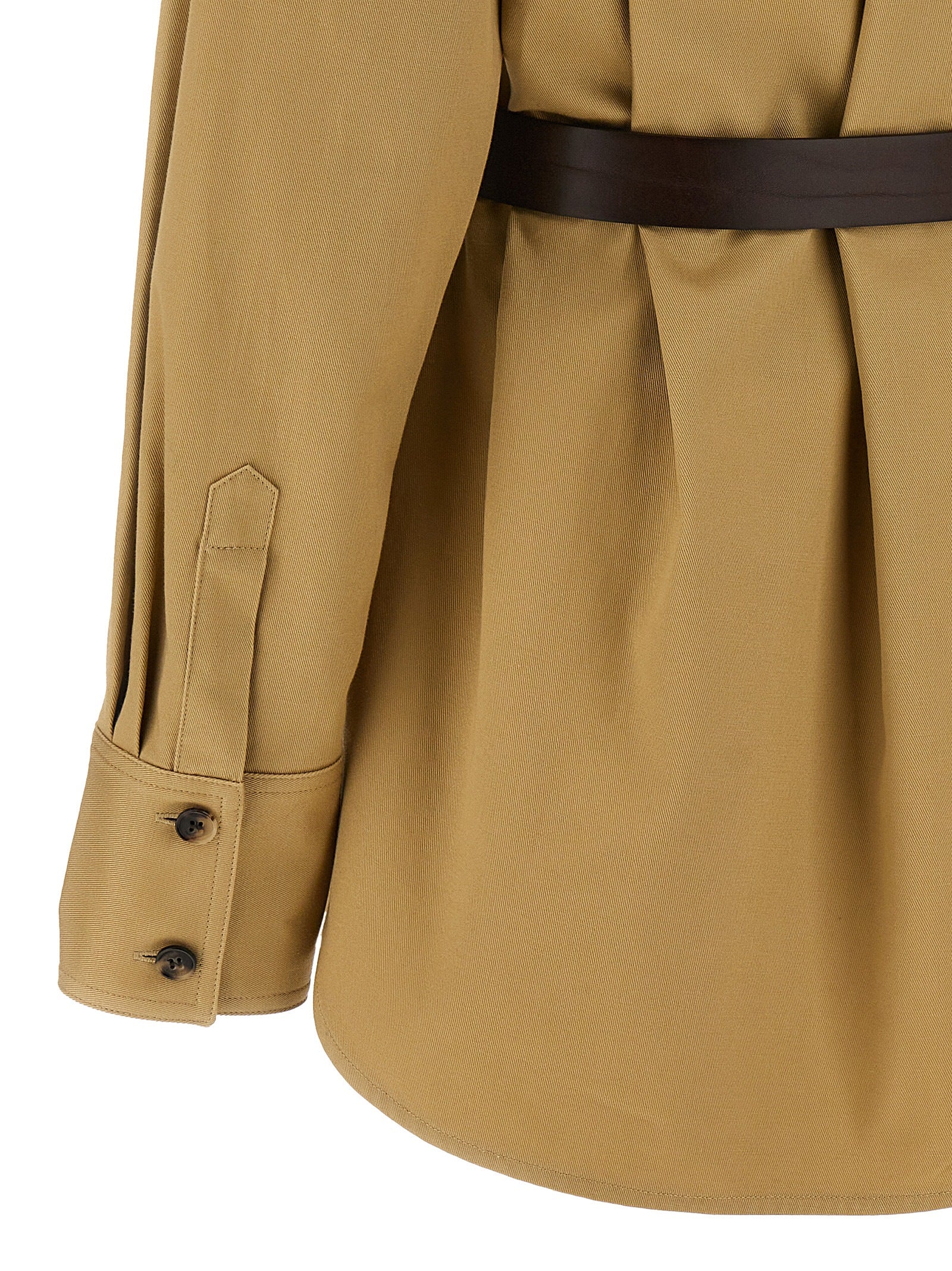 SAINT LAURENT - SAINT LAURENT - ’Saharienne’ shirt - Women’s Tops