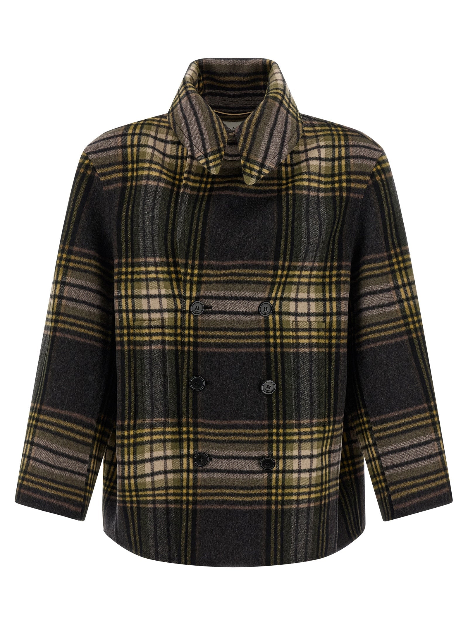 SAINT LAURENT - SAINT LAURENT - Caban coat - Women’s Outerwear