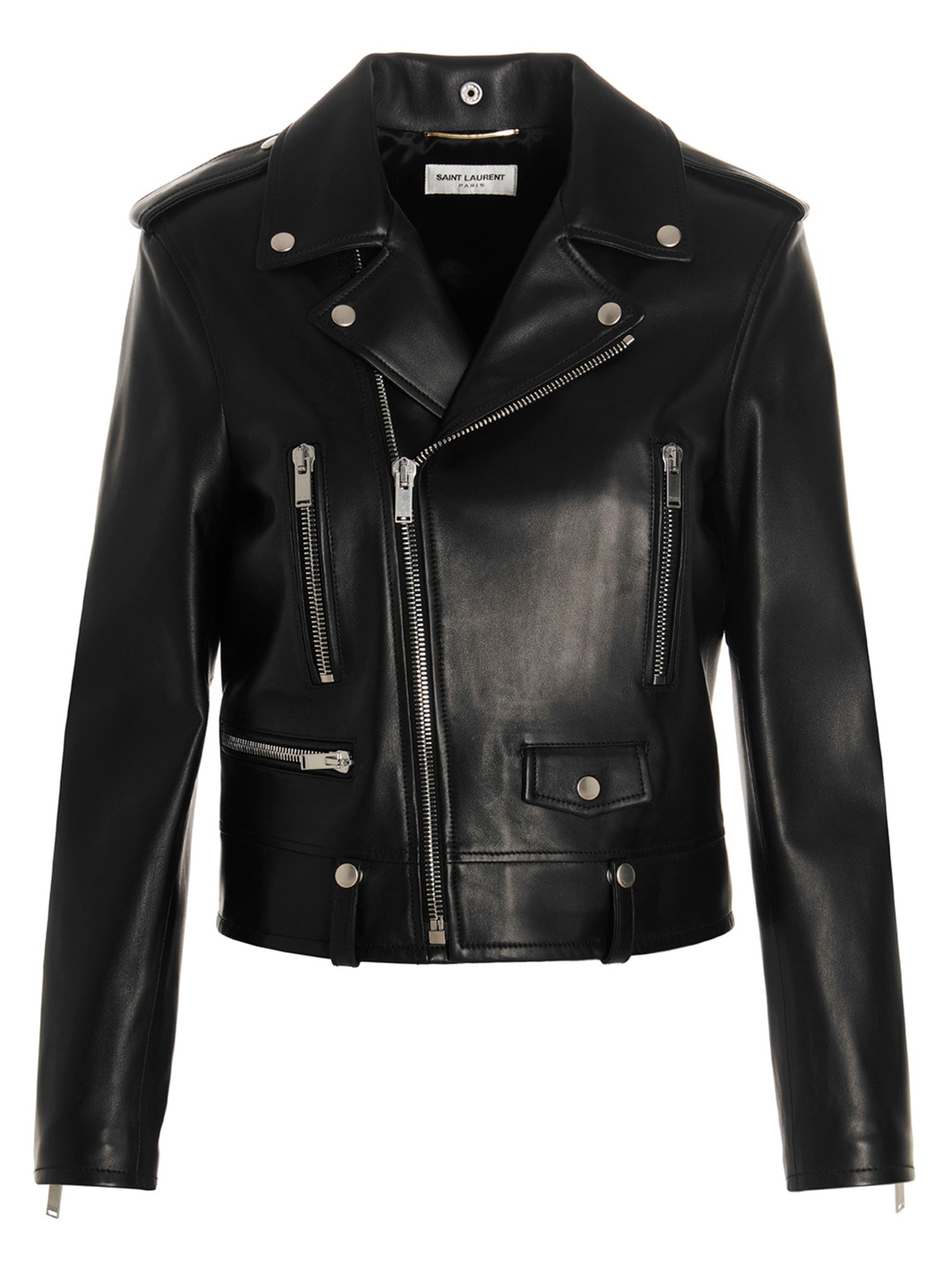 SAINT LAURENT - SAINT LAURENT - ’Motorcycle’ biker jacket - Women’s Outerwear