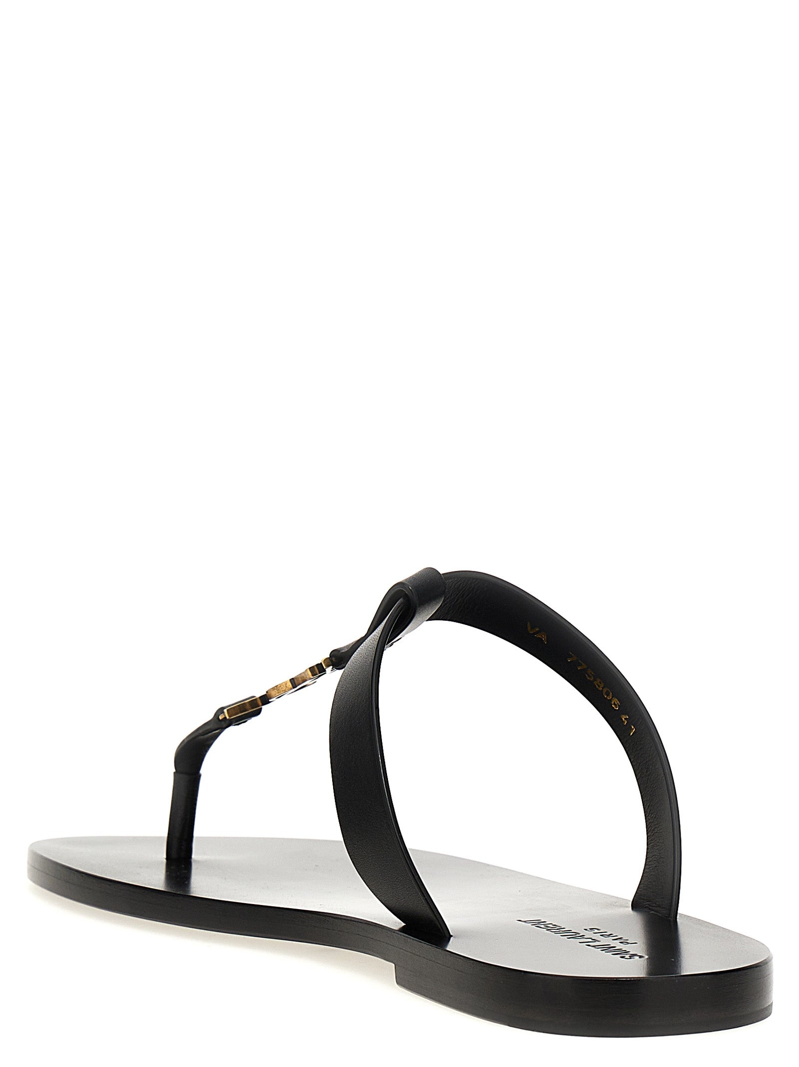 SAINT LAURENT - SAINT LAURENT - ’Cassandre’ sandals - Men’s Shoes