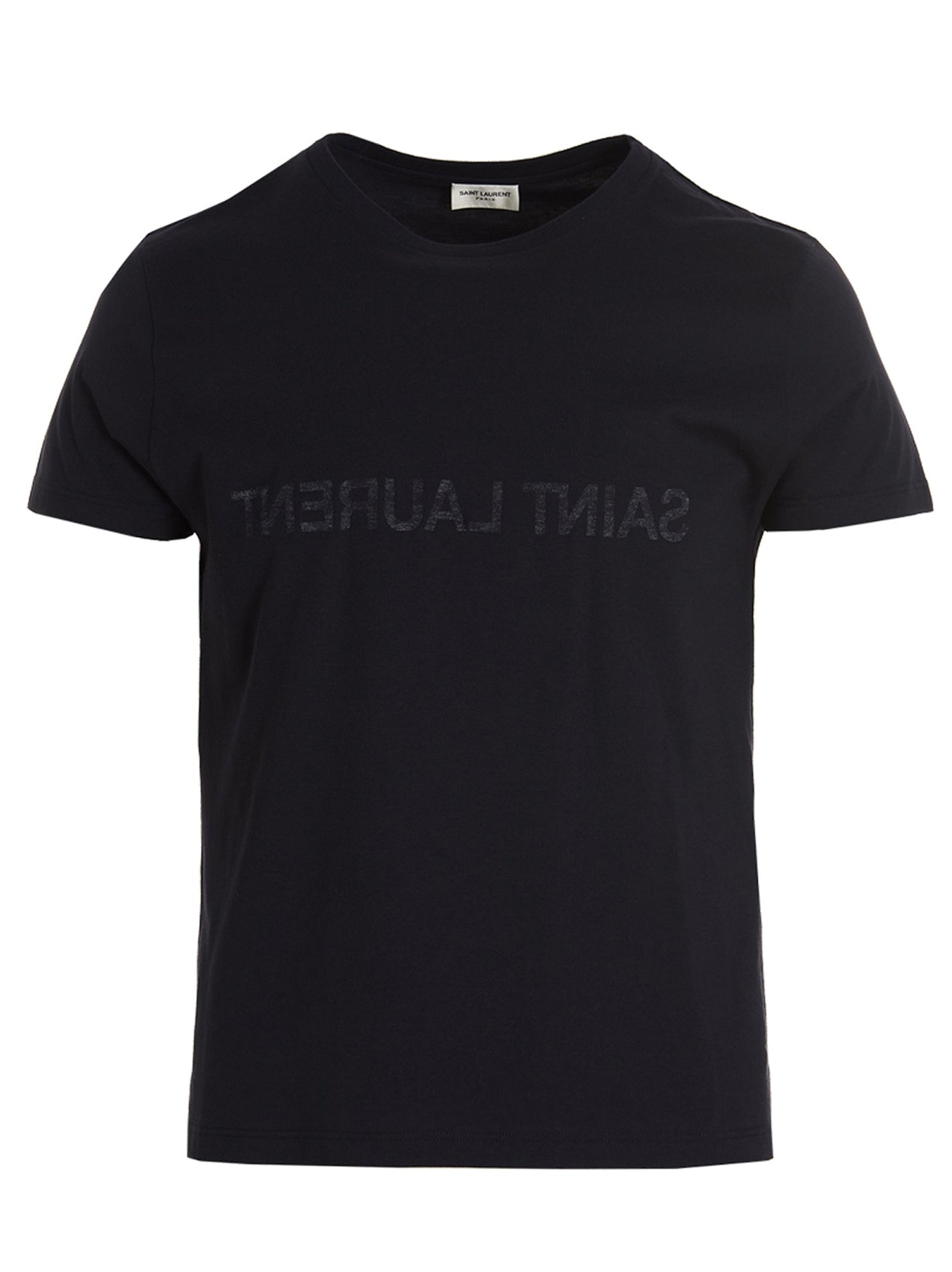 SAINT LAURENT - SAINT LAURENT - ’Saint Laurent reverse’ T-shirt - Men’s Tops