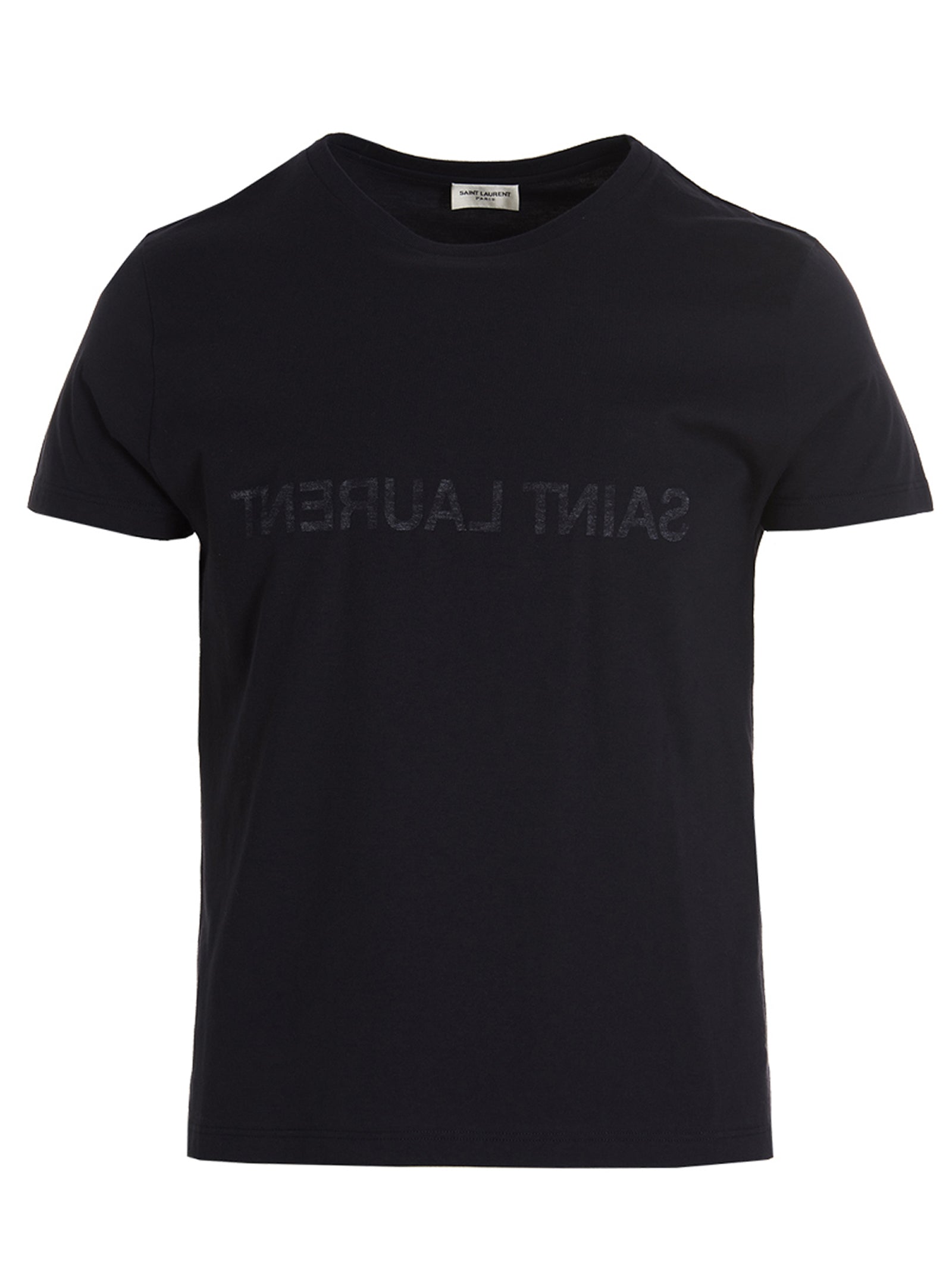 SAINT LAURENT - SAINT LAURENT - ’Saint Laurent reverse’ T-shirt - Men’s Tops