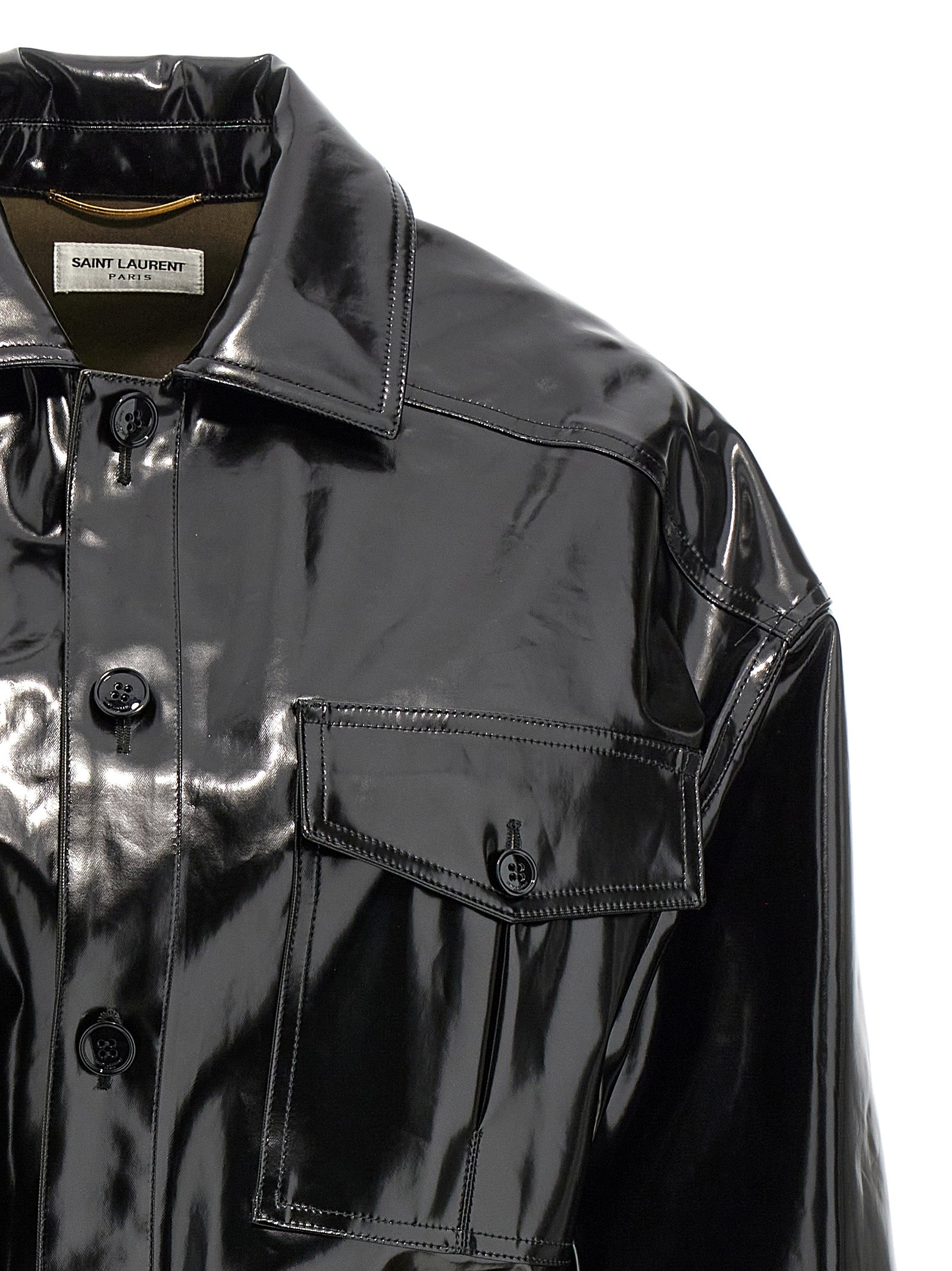 SAINT LAURENT - SAINT LAURENT - ’Sahariana’ jacket - Women’s Outerwear