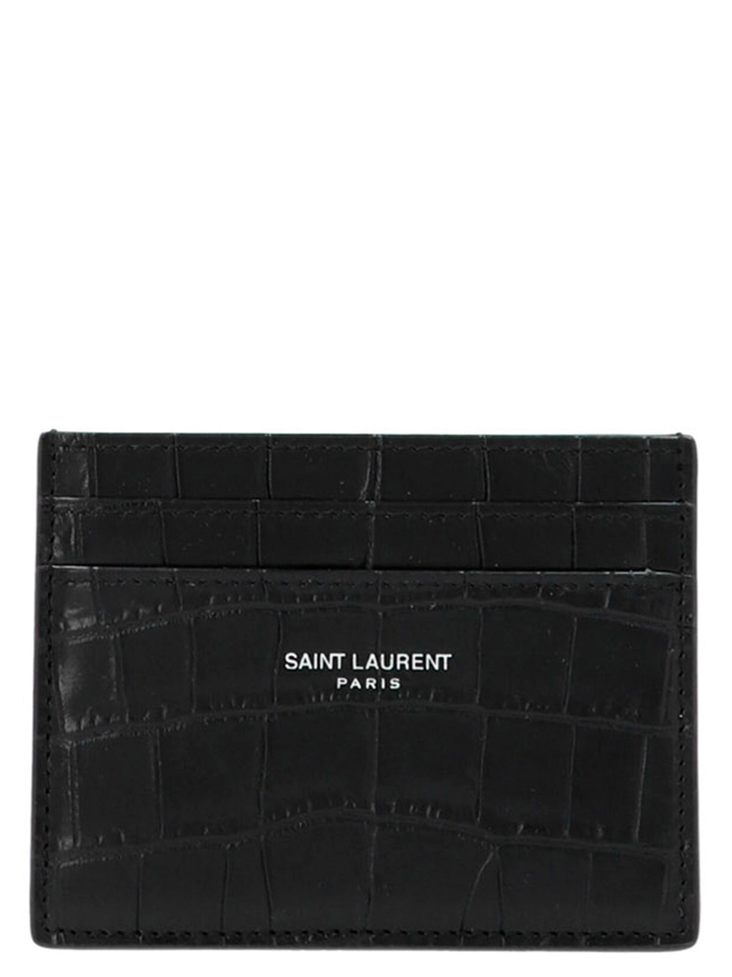 SAINT LAURENT - SAINT LAURENT - Logo card holder - Men’s Accessories