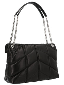 SAINT LAURENT - SAINT LAURENT - ‘Puffer loulou’ midi shoulder bag - Women’s Bags
