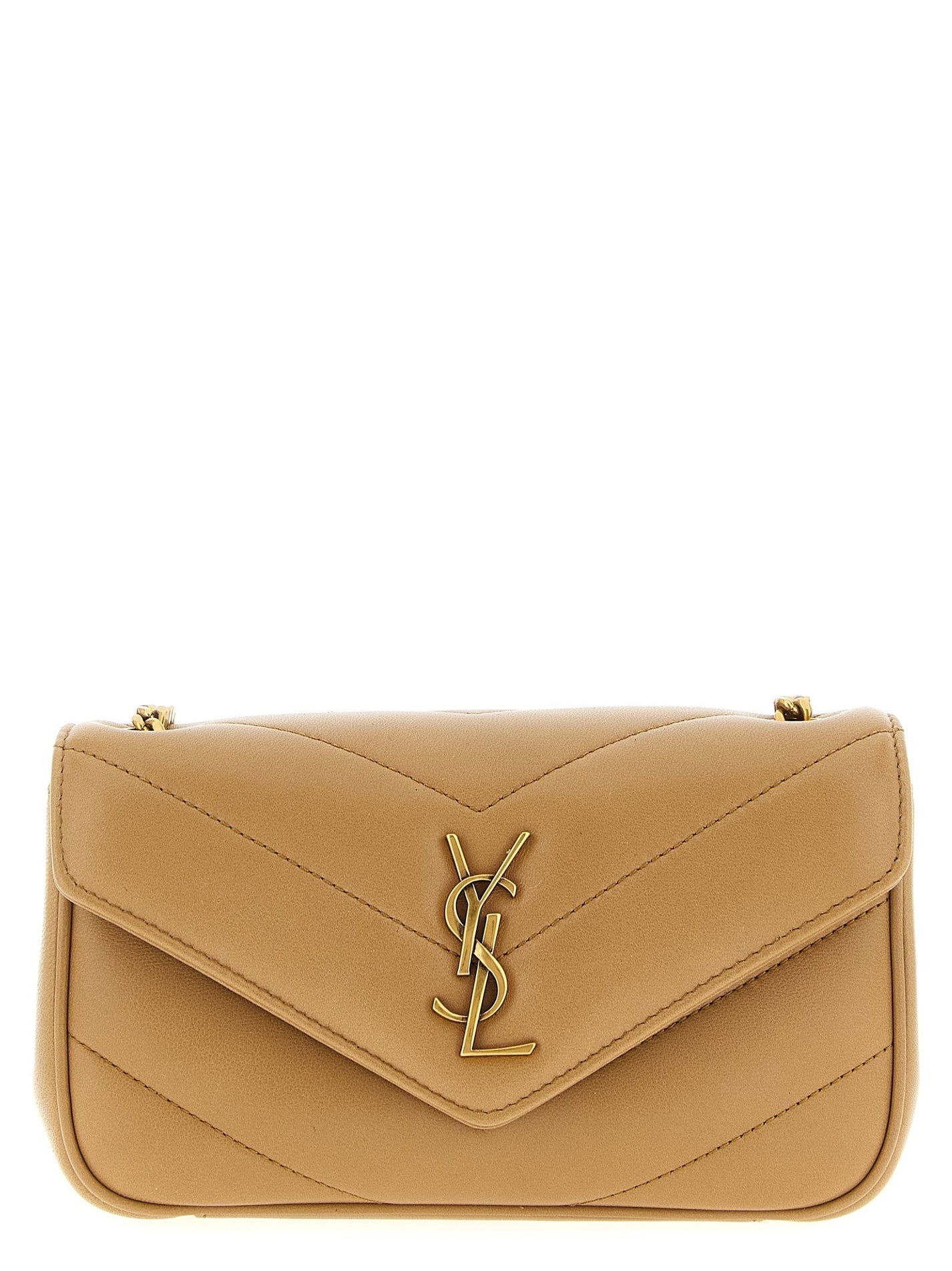 SAINT LAURENT - SAINT LAURENT - ’Loulou’ mini crossbody bag - Women’s Bags