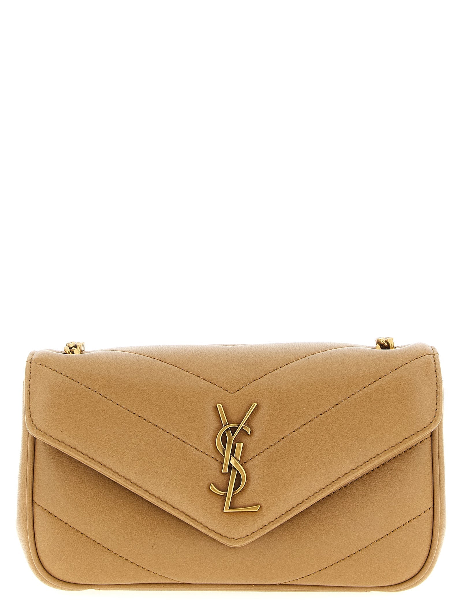 SAINT LAURENT - SAINT LAURENT - ’Loulou’ mini crossbody bag - Women’s Bags