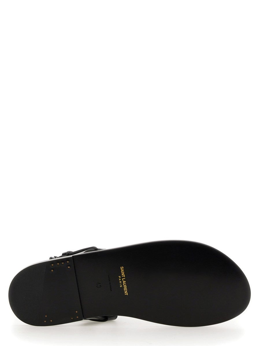 Saint Laurent - Sandal ’Cassandre’ - Home-&gt;Man-&gt;FOOTWEAR-&gt;SANDALS