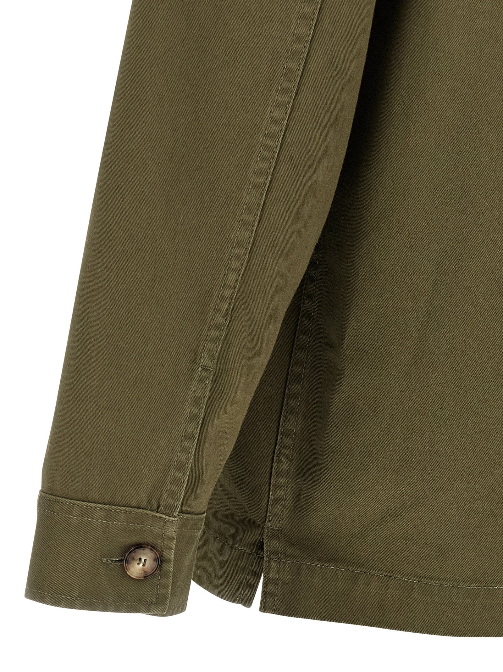 SAINT LAURENT - SAINT LAURENT - ’Cassandre’ overshirt - Men’s Tops