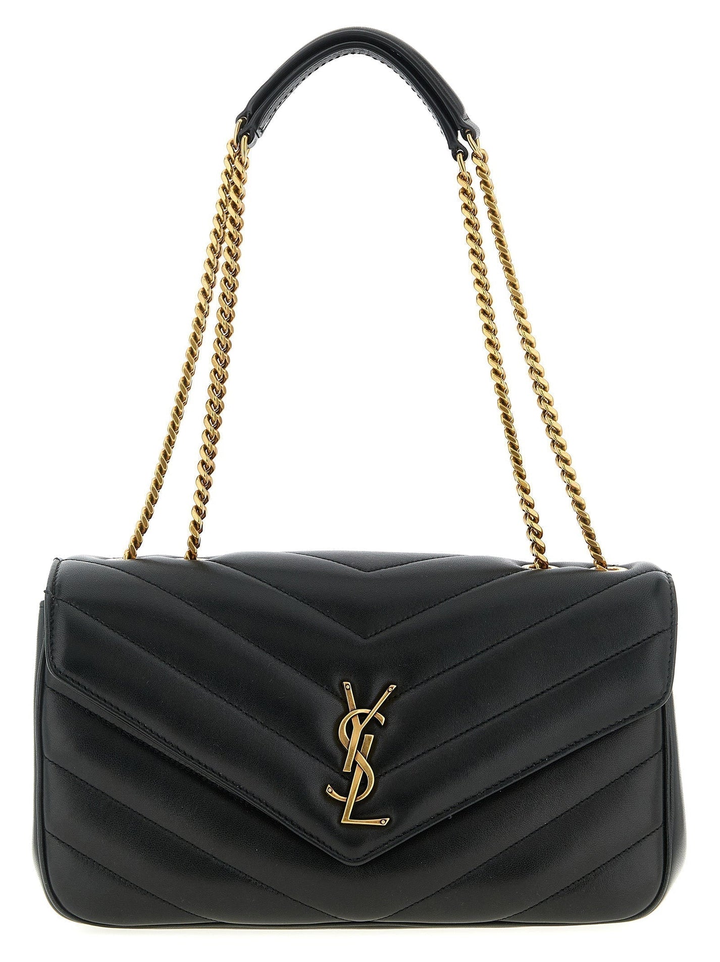 SAINT LAURENT - SAINT LAURENT - ’Loulou’ medium shoulder bag - Women’s Bags