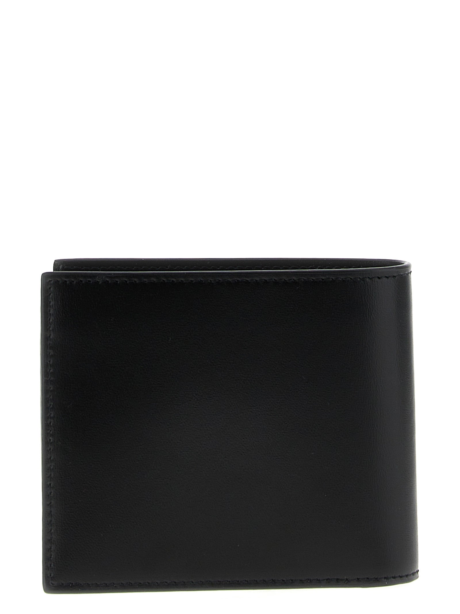 SAINT LAURENT - SAINT LAURENT - Logo leather wallet - Men’s Accessories
