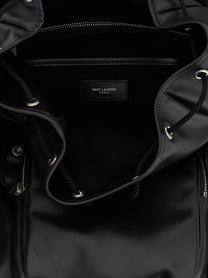 SAINT LAURENT - SAINT LAURENT - Leather backpack - Men’s Bags