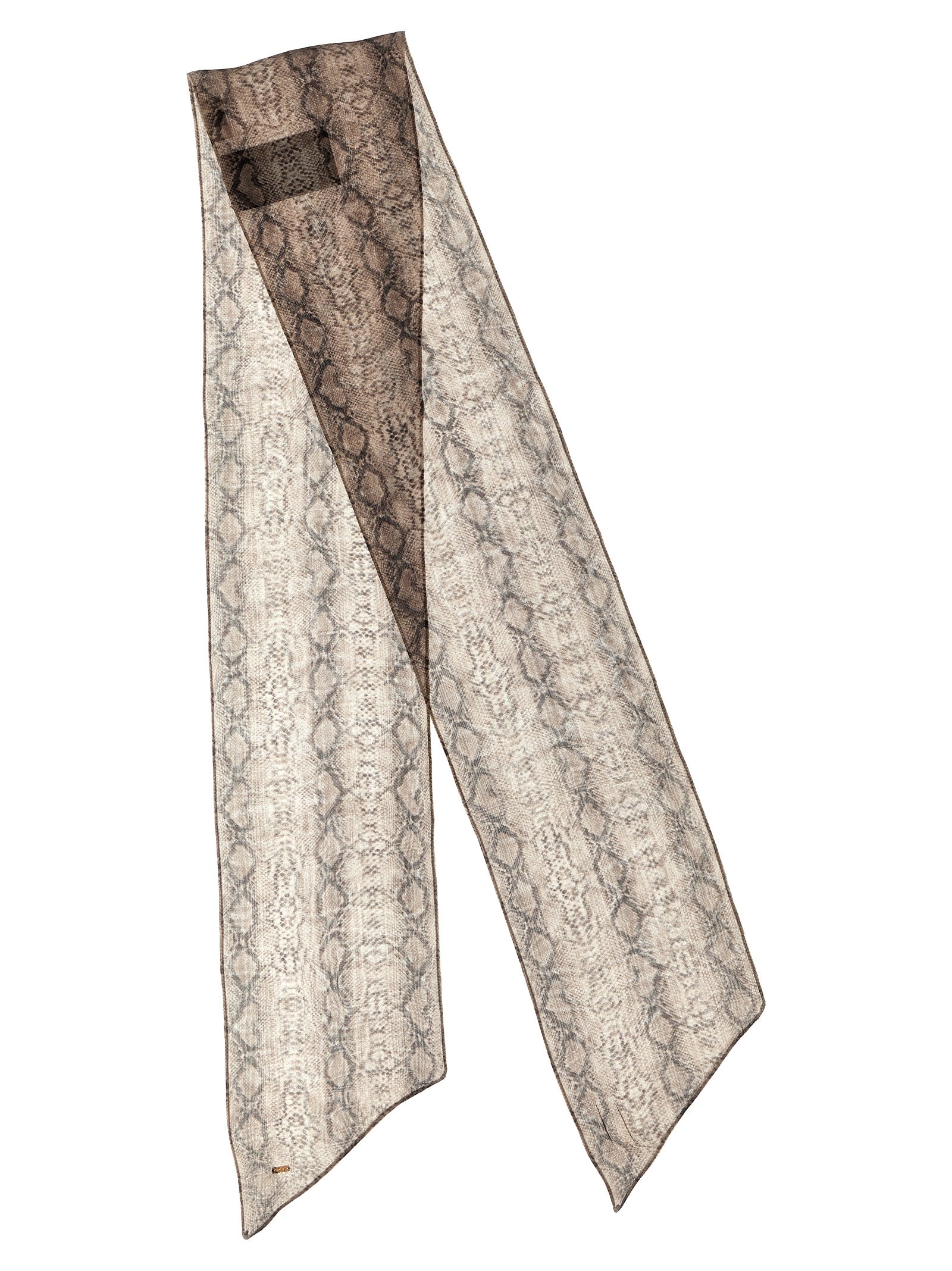 SAINT LAURENT - SAINT LAURENT - Silk scarf - Women’s Accessories