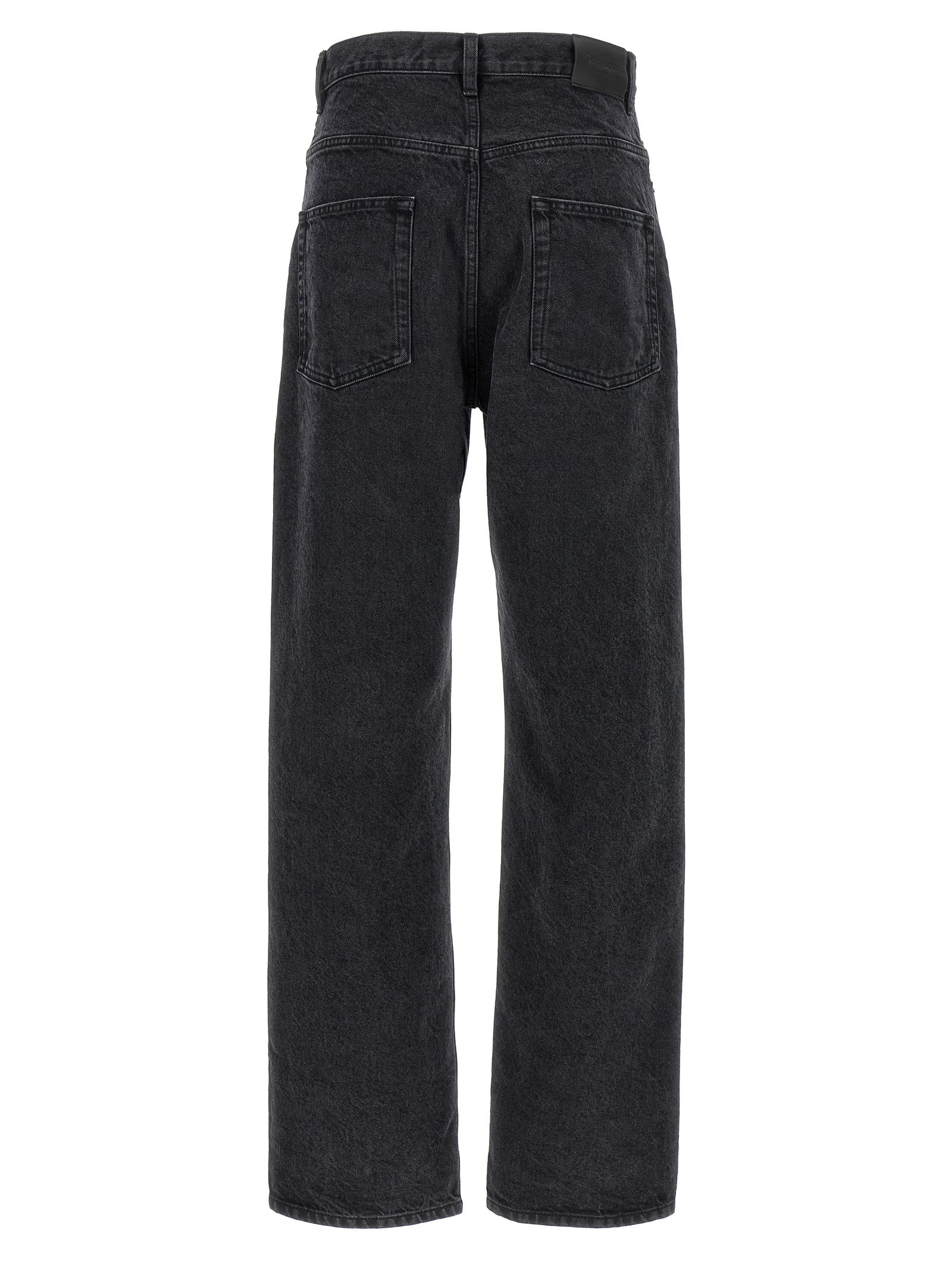 SAINT LAURENT - SAINT LAURENT - Used effect jeans - Women’s Bottoms