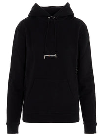 SAINT LAURENT - SAINT LAURENT - Logo print hoodie - Women’s Sweatshirts