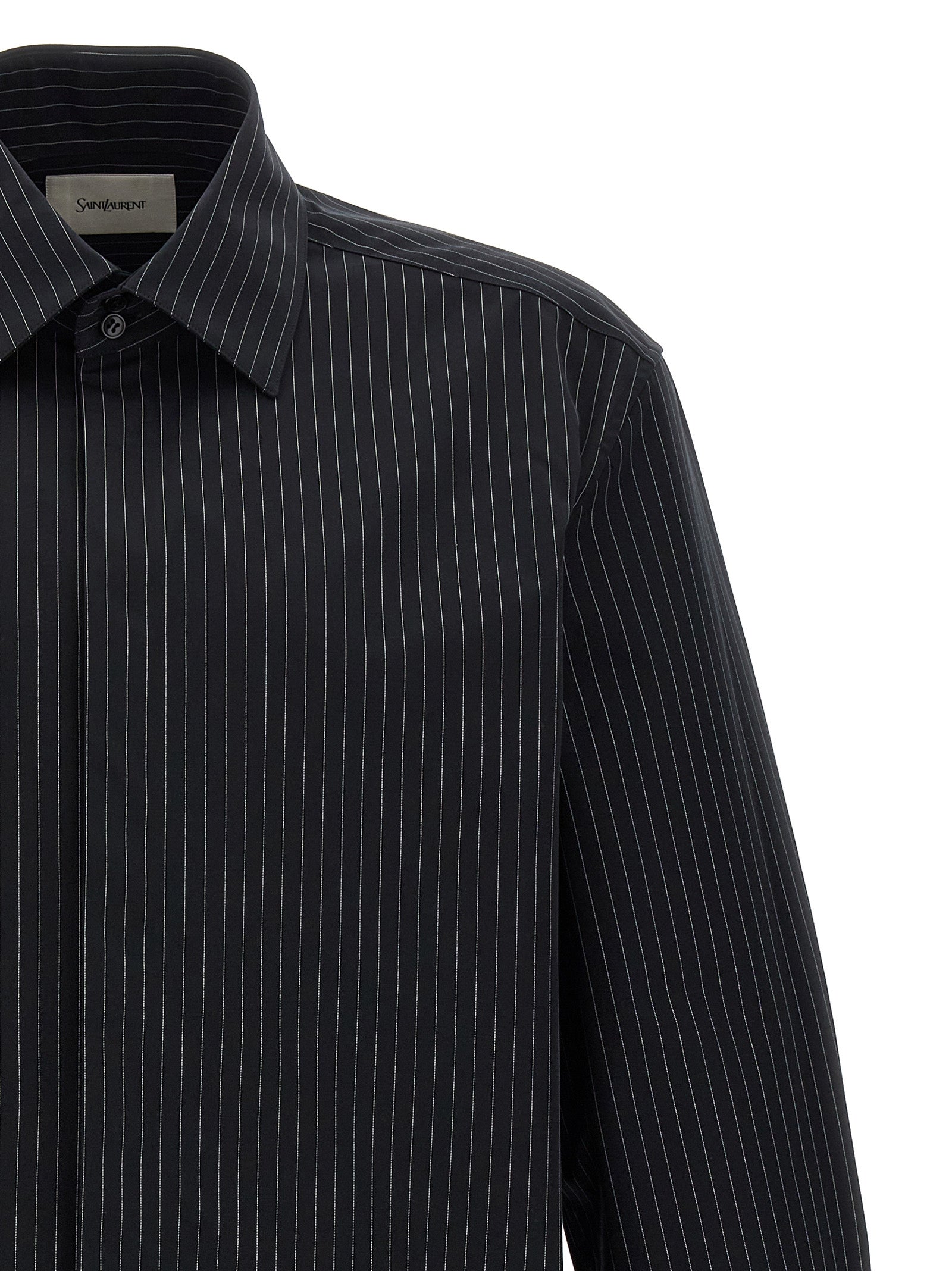 SAINT LAURENT - SAINT LAURENT - Striped shirt - Men’s Top