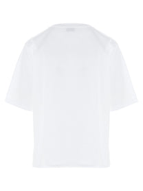SAINT LAURENT - SAINT LAURENT - ’Saint Laurent Rive gauche’ T-shirt - Women’s Tops