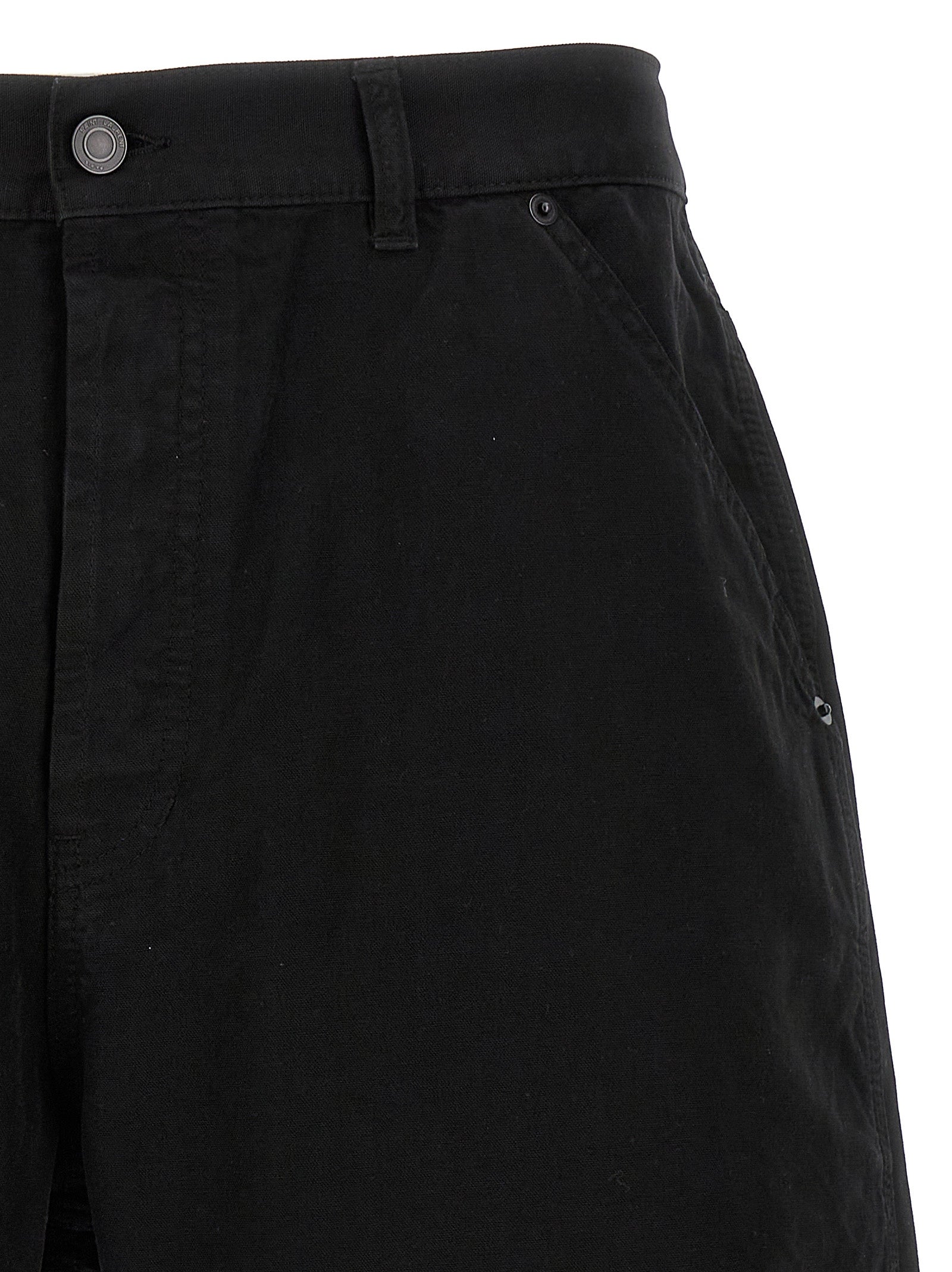 SAINT LAURENT - SAINT LAURENT - Cotton bermuda shorts - Men’s Bottoms