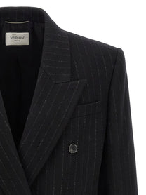 SAINT LAURENT - SAINT LAURENT - Pinstripe blazer - Men’s Clothing