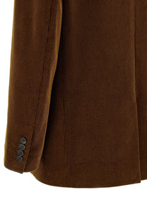 SAINT LAURENT - SAINT LAURENT - Corduroy blazer - Women’s Clothing