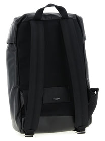 SAINT LAURENT - SAINT LAURENT - Leather backpack - Men’s Bags