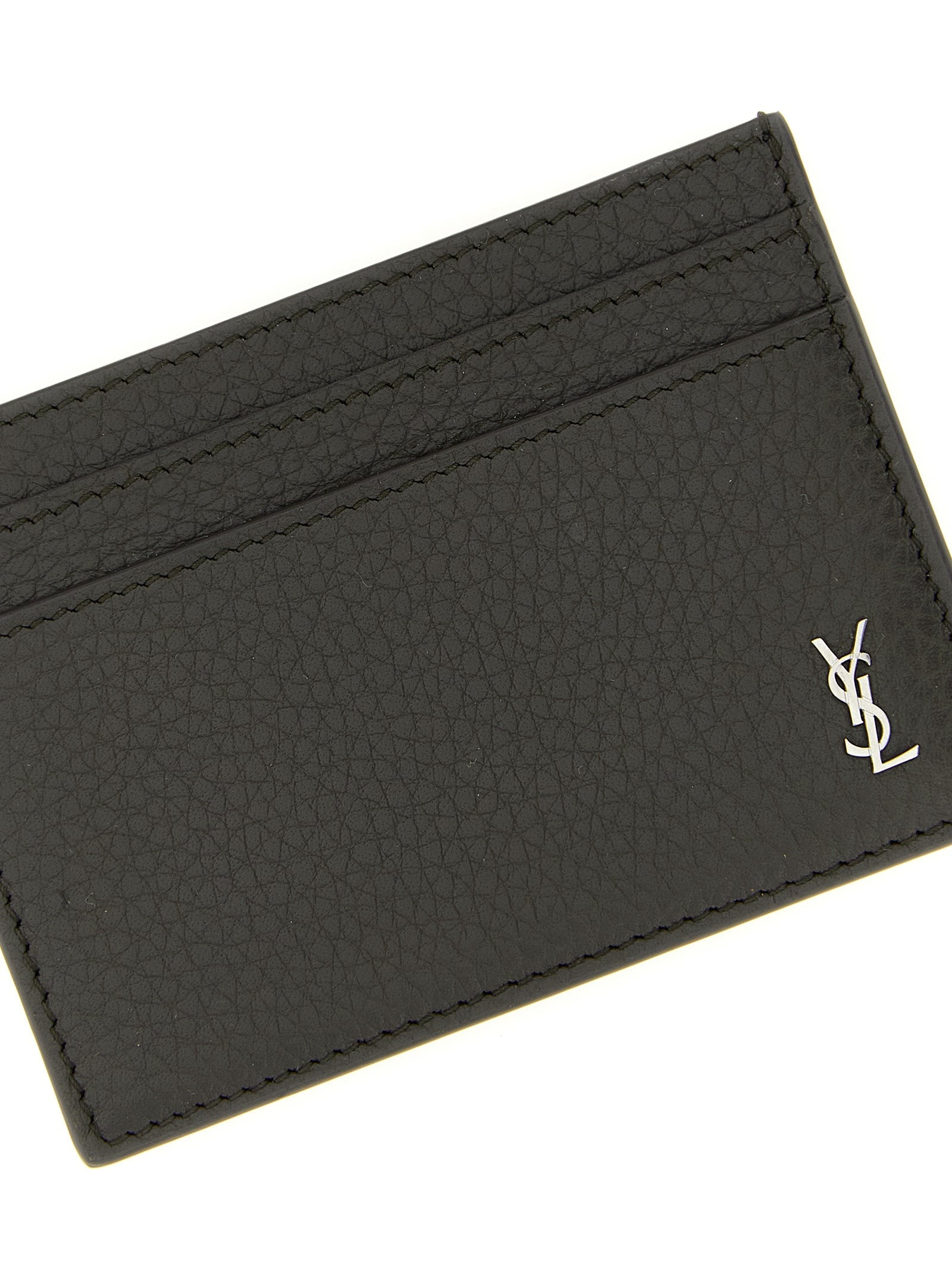 SAINT LAURENT - SAINT LAURENT - ’Tiny Cassandre’ card holder - Men’s Accessories
