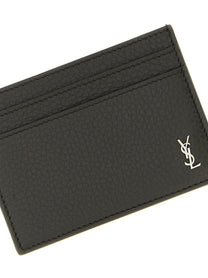 SAINT LAURENT - SAINT LAURENT - ’Tiny Cassandre’ card holder - Men’s Accessories