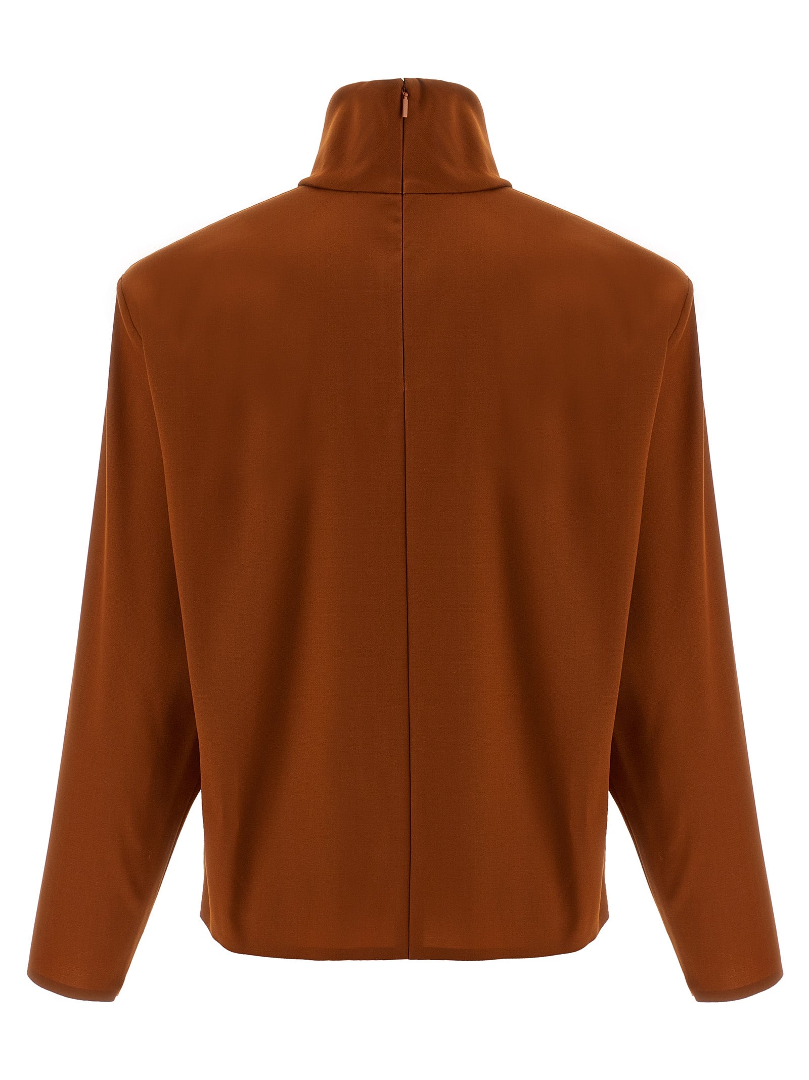 SAINT LAURENT - SAINT LAURENT - Structured shoulder sweater - Women’s Knitwear