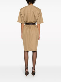 Saint Laurent - Saint Laurent Dresses Beige - Women’s Clothing