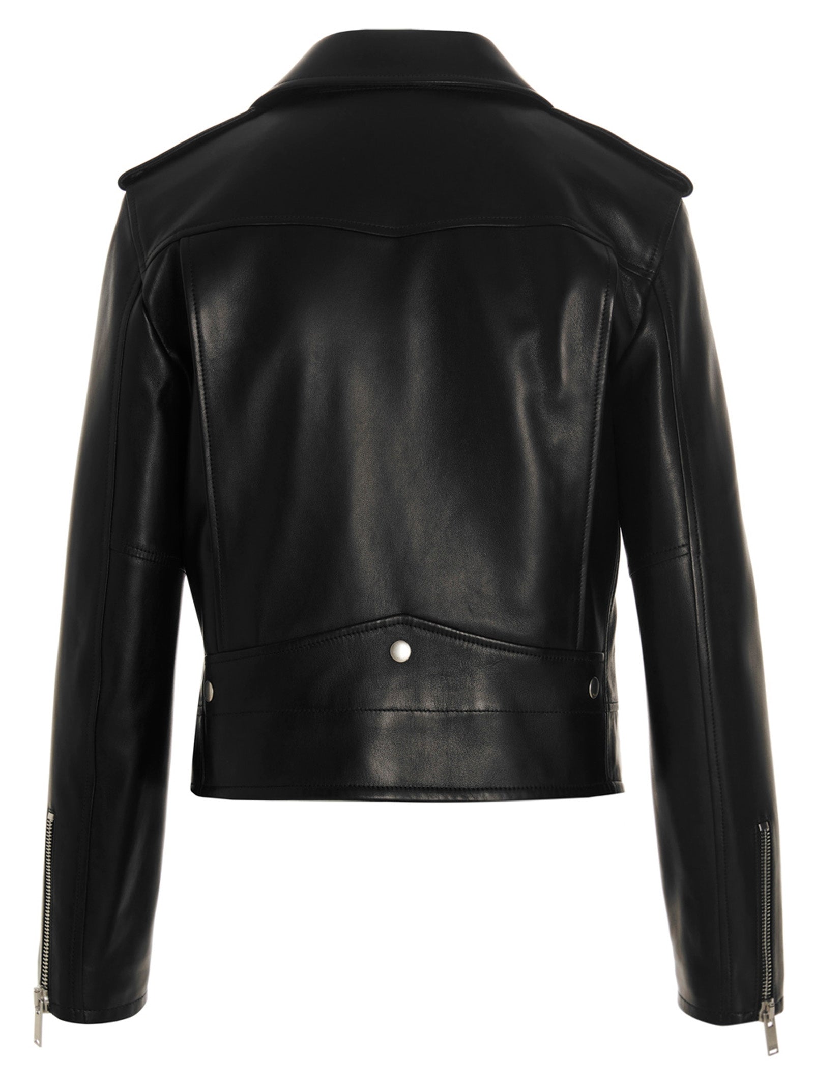 SAINT LAURENT - SAINT LAURENT - ’Motorcycle’ biker jacket - Women’s Outerwear