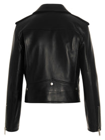 SAINT LAURENT - SAINT LAURENT - ’Motorcycle’ biker jacket - Women’s Outerwear
