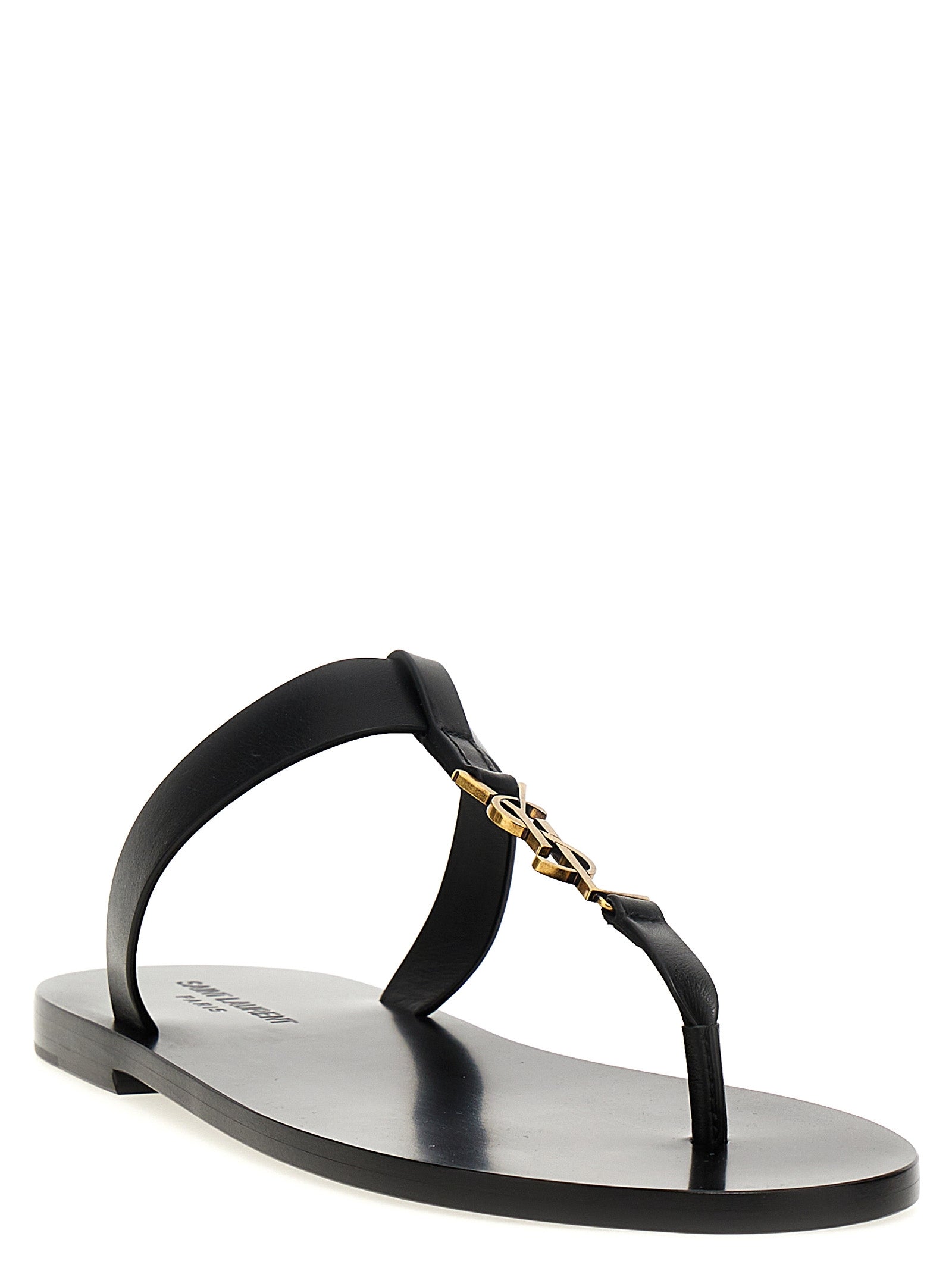 SAINT LAURENT - SAINT LAURENT - ’Cassandre’ sandals - Men’s Shoes